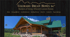 Desktop Screenshot of coloradodreamhomesinc.com